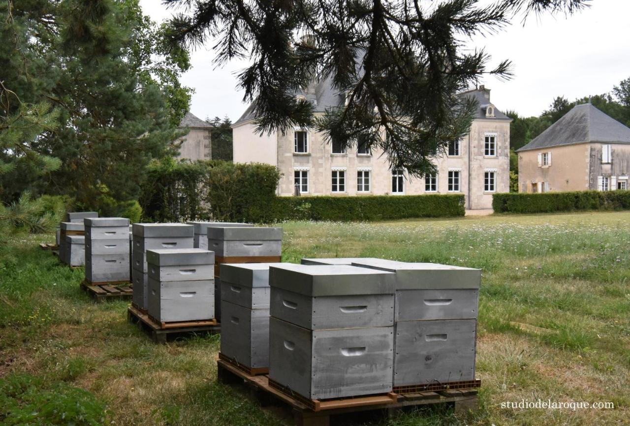 Bed and Breakfast Domaine De La Briouse Sanxay Exterior foto